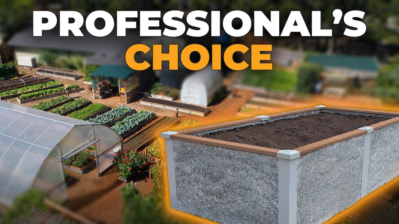 The best raised garden bed for landscape professionals - YouTube