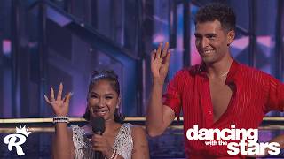 Jordan Chiles &amp; Ezra Sosa | Salsa + Scores | Week 1 | Dancing With The Stars 2025