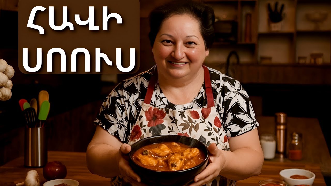Հավով Սոուս | Բաղադրատոմս | Հեշտ և Համեղ Ընթրիք | Տնական Խոհանոց