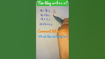Test IQ || tìm a + b + c = ? | quy luật toán logic #toán_học #đại_số #shortvideo