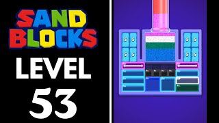 Sand Blocks: Drop Puzzle Level 53 Walkthrough 