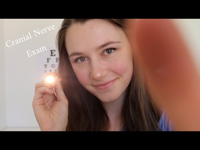 ASMR - Cranial Nerve Examination Roleplay 🩺 New Technology and Process