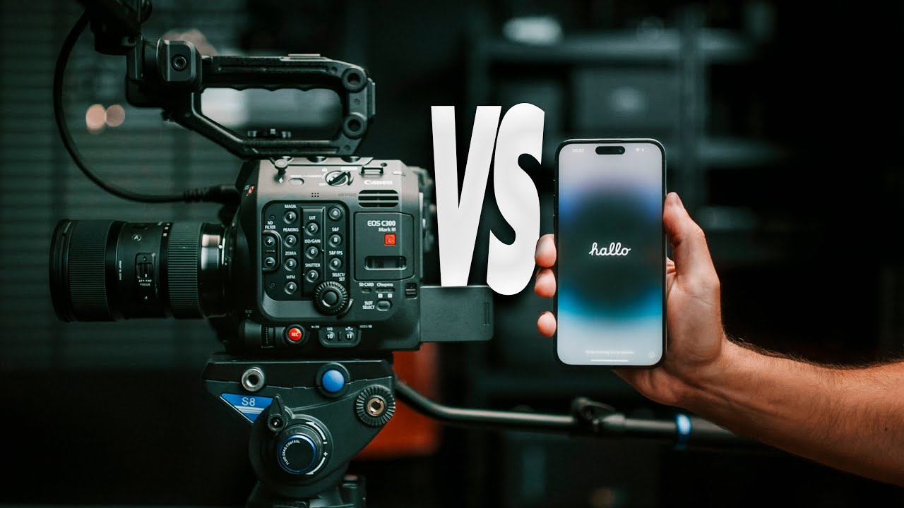 iphone 14 pro max vs cinema camera