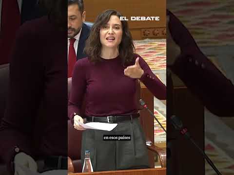 Ayuso, a Más Madrid: «Les animo a irse solas y borrachas a Teherán» #eldebate