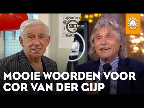 Johan heeft mooie woorden over voor jarige Cor van der Gijp: &rsquo;Een unieke man&rsquo; | DE ORANJEZOMER