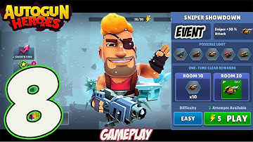 New Event | Autogun Heroes | Walkthrough | Part 8 | Android | WiretapGameplay
