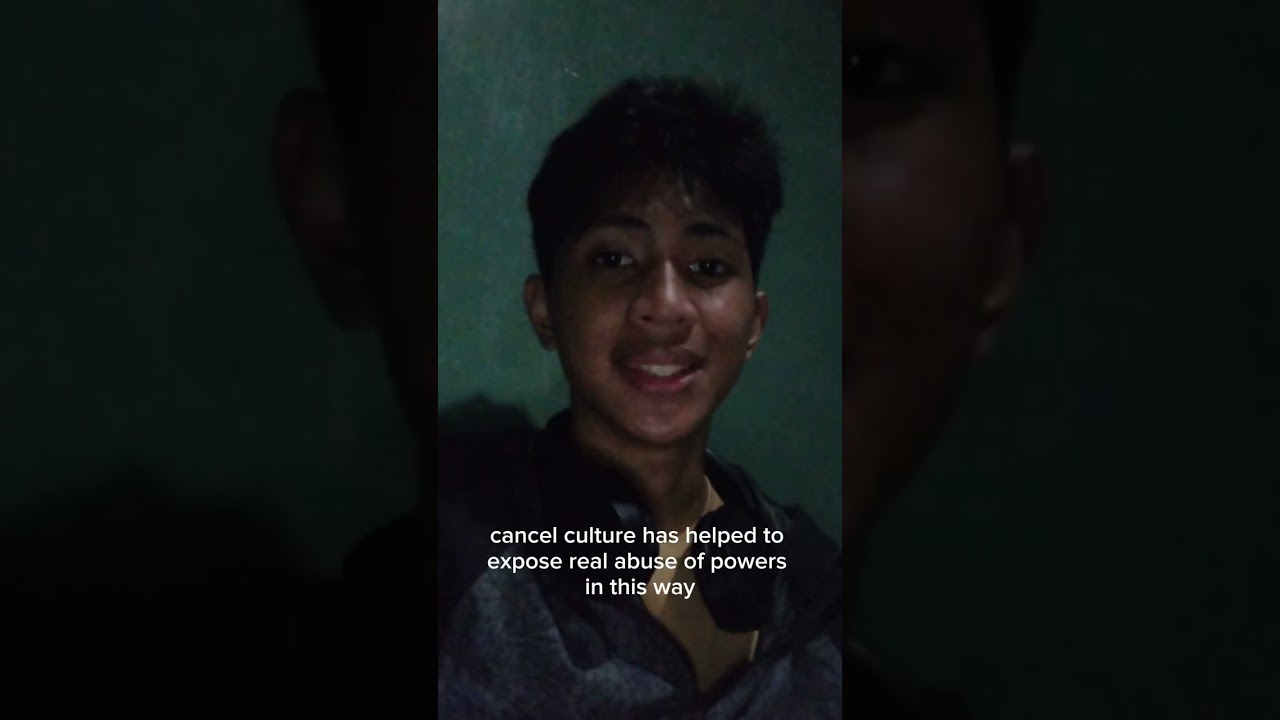 Lets talk about "Cancel Culture"