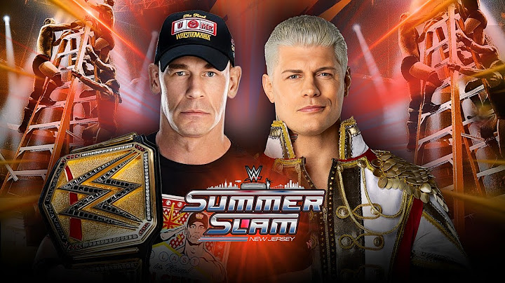 WWE SUMMERSLAM 2025 - John Cena vs Cody Rhodes Undisputed WWE Championship Full Match WWE Highlights