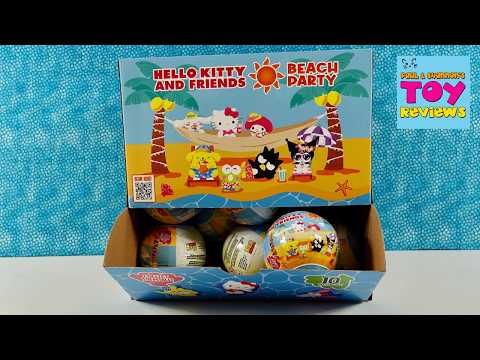 Hello Kitty and Friends Beach Party Blind Box Capsule Unboxing
