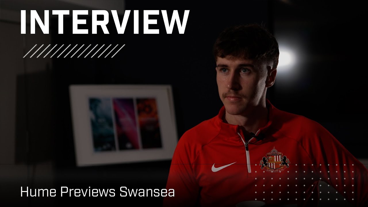 "We expect a tough challenge" Hume previews Swansea Interview YouTube