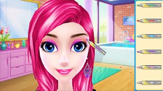 DIY Fashion Designer - Cool Makeup, Dress up & Color Hairstyles & Design Game for girls screenshot 4