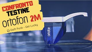 Daft Punk - Get Lucky Vinyl Testine Ortofon 2M Series Red Vs Blue Vs Bronze Vs Black