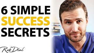 6 SECRET STEPS Successful People Use To HIT ANY GOAL | Rob Dial