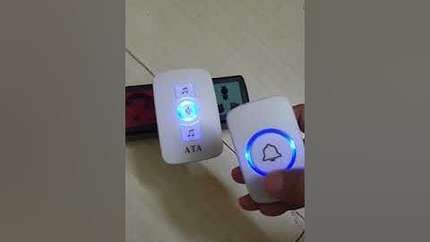 Chuông cửa không dây đa năng ATA AT 916 - kết nối thêm được chuông , nút ấn , cửa từ , cảm biến