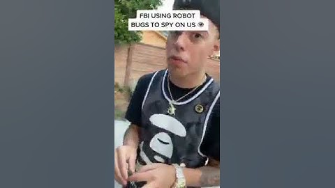 FBI USING ROBOTS BUGS TO SPY ON US