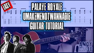 PALAYE ROYALE - umakemenotwannadie Guitar Tutorial Resimi