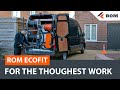 ROM EcoFit | sewer cleaning machine | sewer jetter drain cleaner