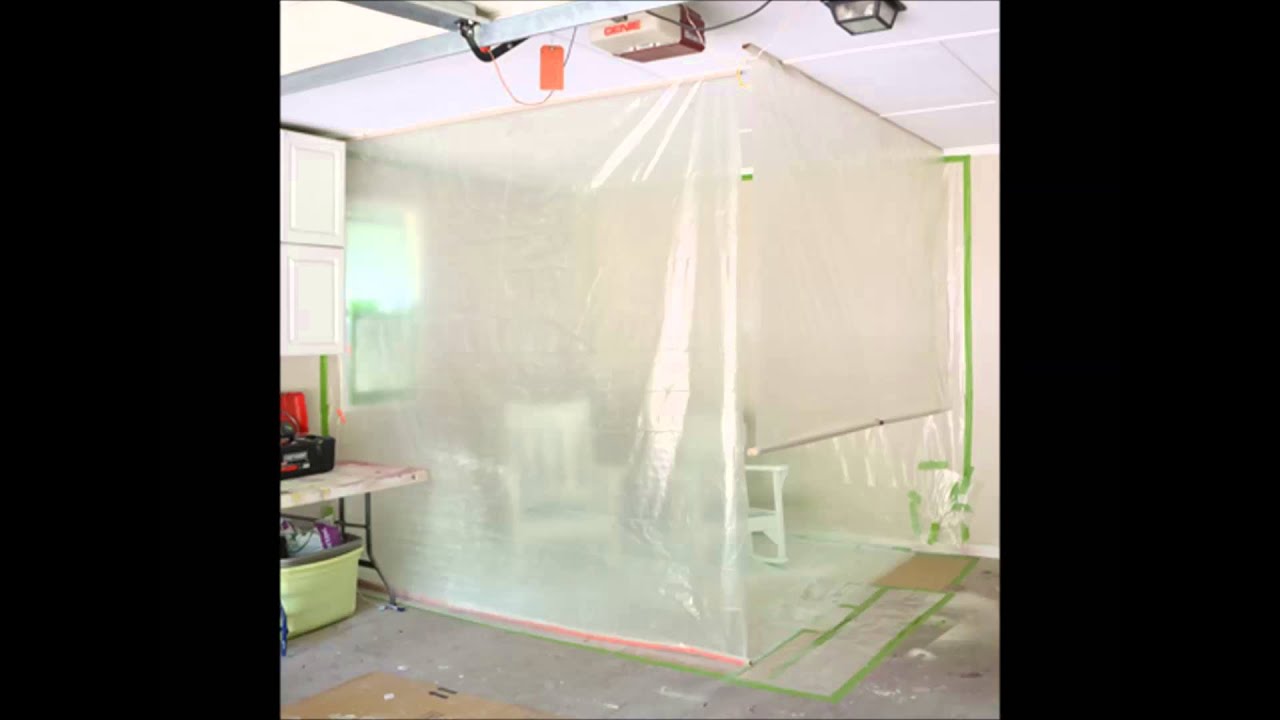 DIY Garage Paint Booth YouTube