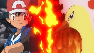Pokémon Xyz - Ashs Fletchindertalonflame Vs Moltres Amv
