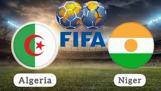 LIVE Algeria vs Niger, World Friendly International Match, 6/6/2022. screenshot 2