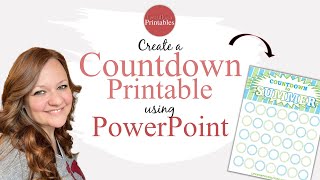 How to make a Countdown Calendar Printable in PowerPoint