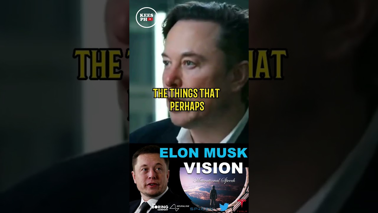 ELON MUSK :Mars City| VISION | Tesla | Tweeter | TheBoring Company | Space X | Neuralink |Motivation