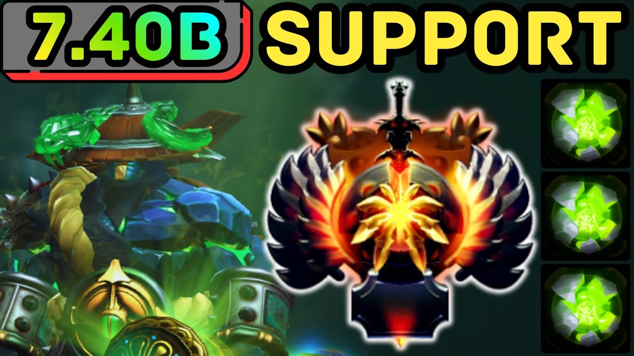 🔥 EARTH SPIRIT SOFT SUPPORT | SILENCE & STONE CHAIN 🔥 DOTA 2 SUPPORT