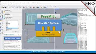Download & Install Quick Start, FreeMILL , RhinoCAM 2021