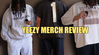 Kanye West YZY VULTURE MERCH REVIEW: Sizing & Styling