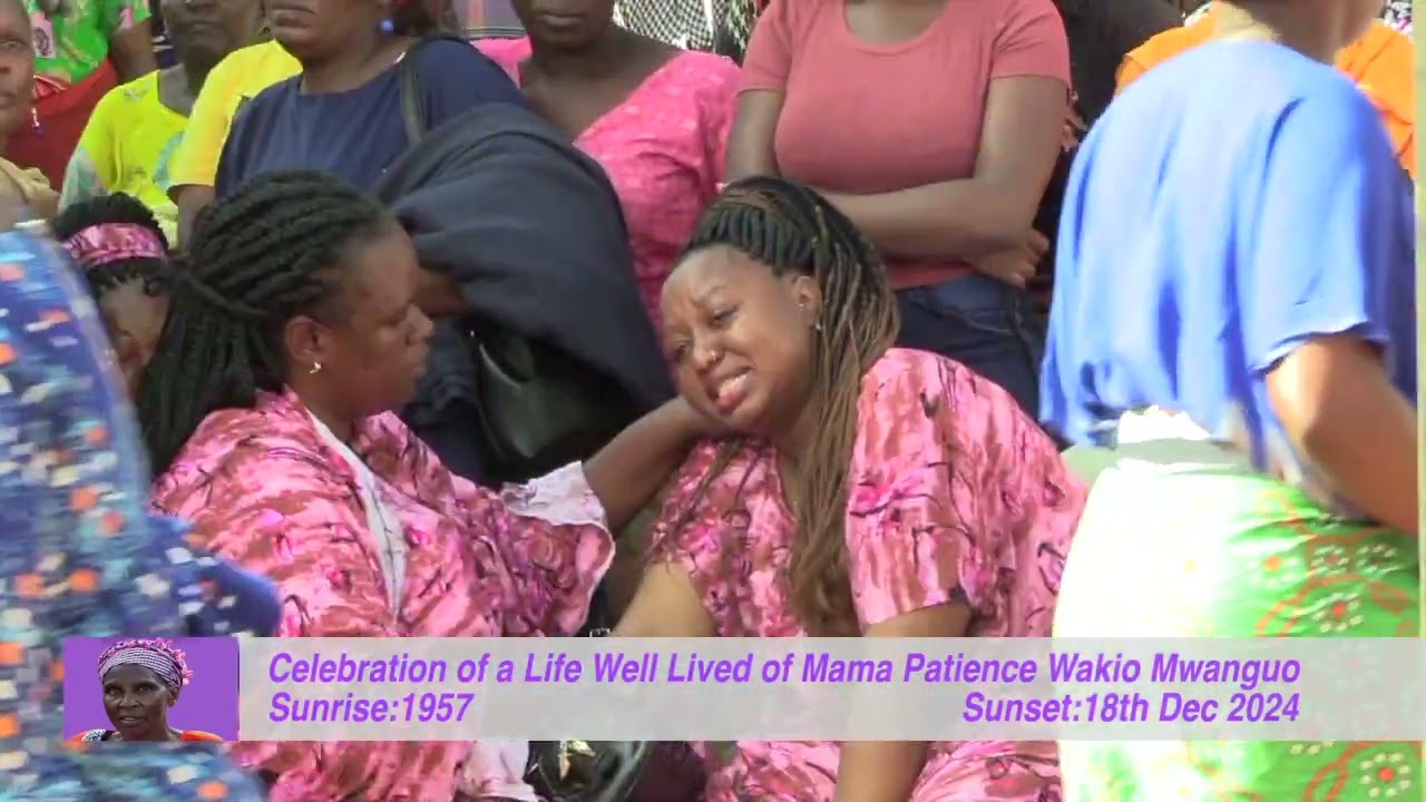 CELEBRATING THE LIFE OF MAMA PATIENCE WAKIO MWANGUO final