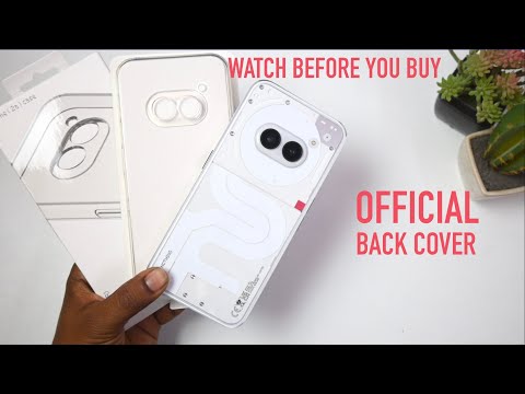 Should you buy Nothing 2a official Back Cover?? | Nothing 2a back cover Unboxing and review