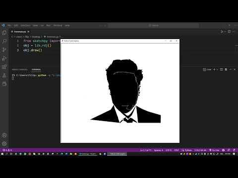 Draw ironman using