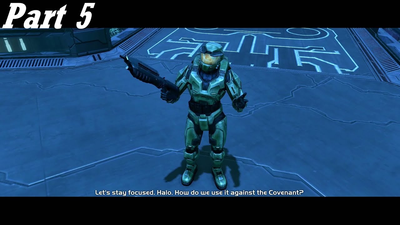 Halo Combat Evolved Assault on the Control Room part 5 gameplay no ...