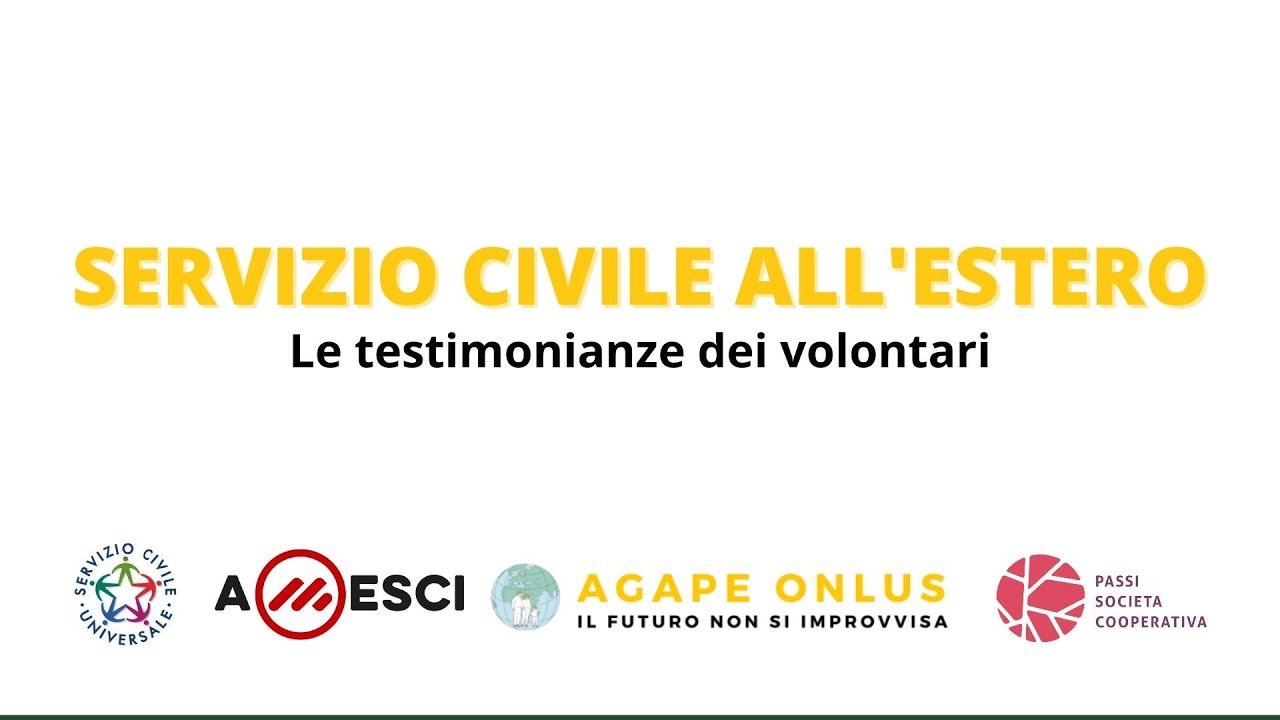 Servizio Civile all'estero: le testimonianze dei volontari