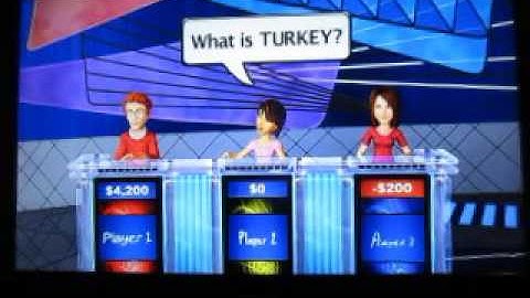 Jeopardy! Nintendo Wii U Run Game 2: Part 1