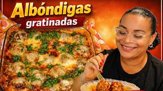 albodigas gratinadas