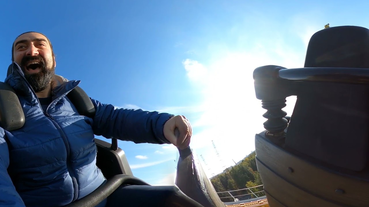 Диво остров аттракцион Русские горки Горей и Хуан в 360 VR