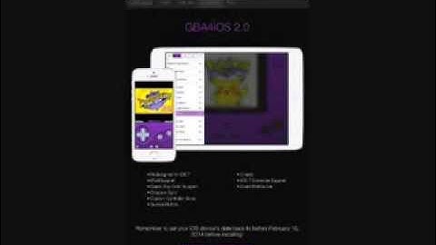 Download Game Boy Advance/Color Emulator on iOS 7 iPhone/iPod Touch/iPad (GBA4iOS 2.0)