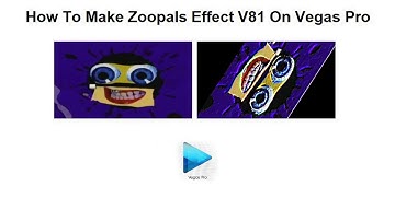 How To Make Zoopals Effect V81 On Vegas Pro