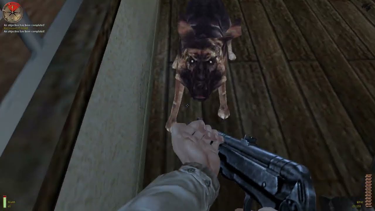 Ultra Fast Running - Mission 4 Level 2 of Medal of Honor: Allied Assault