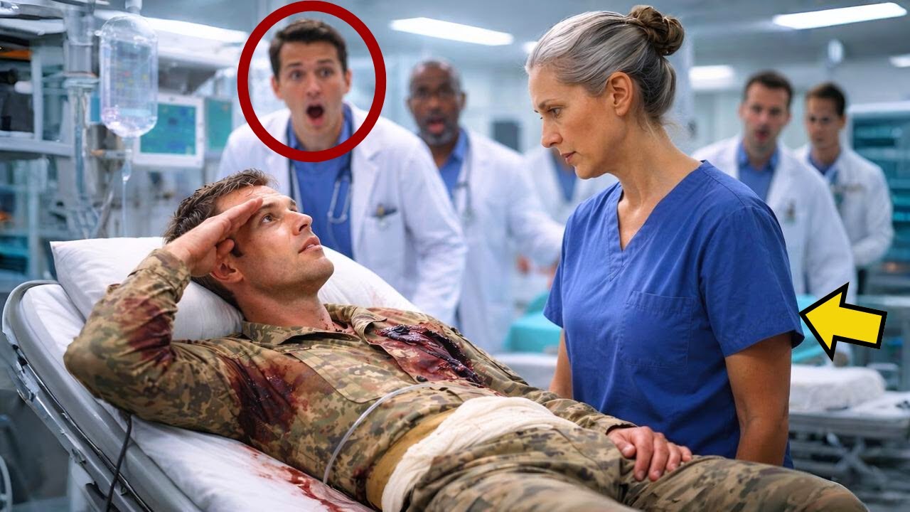 Les médecins se sont moqués de la nouvelle infirmière — jusqu’au salut du SEAL blessé