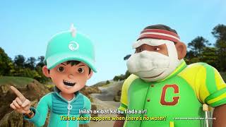 Sungai dah kering! | Air Selangor x BoBoiBoy