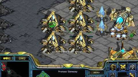 Starcraft Brood war Map Circuit Breakers Protoss vs Terran (17.03.08)