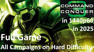 Command & Conquer 3: Tiberium Wars - Full Game (Hard Difficulty) / Part 1 - No Commentary Gameplay