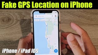 How to Fake Your GPS Location on iPhone | All IOS Supported - YouTube