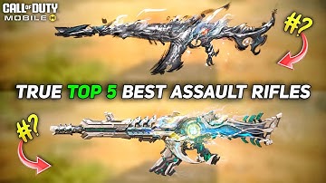 True top 5 best Assault Rifles in Cod Mobile Season 2 (2025) #codm