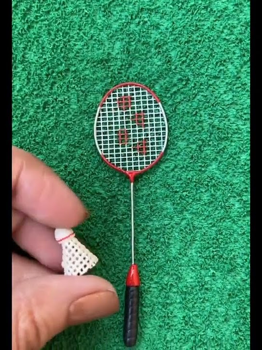 Tiny Tennis Bat🏸//shorts YouTube