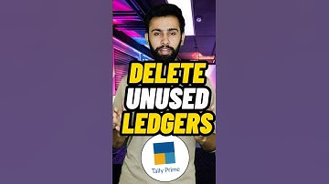 Delete Unused Ledger in Tally Prime | Tally Prime Full Course in Hindi | Tally Prime TDL Files