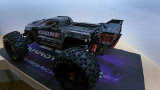 Arrma 8s exb gets a set of belted tires