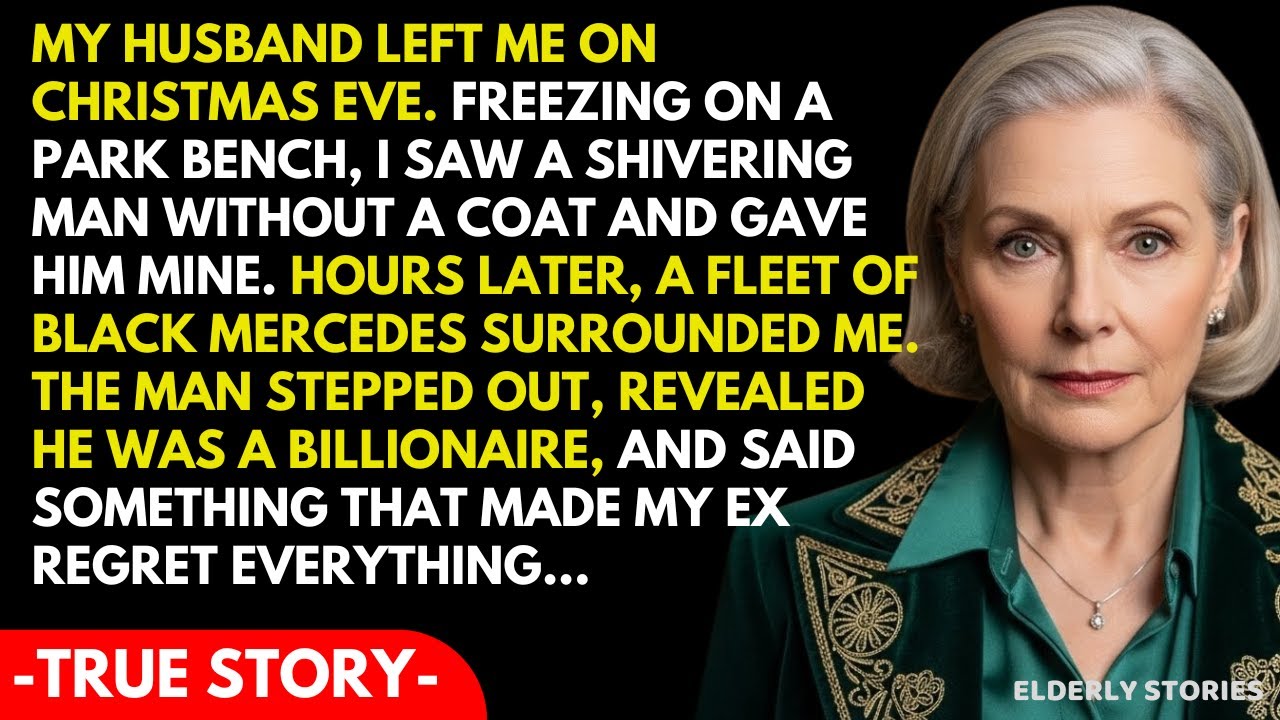 I Gave My Coat To A Stranger On A Frozen Bench. I Never Imagined He Was A Millionaire.